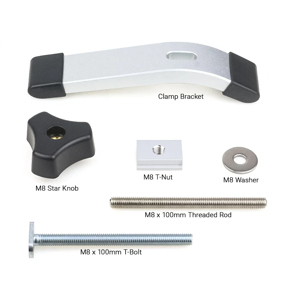 Деревообрабатывающий слайдер с Т-образной направляющей M8 Т-образный винт Гайка