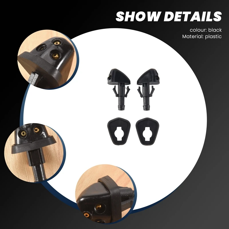 2X автомобильная насадка для омывателя лобового стекла водоструйная Suzuki Swift Alto SX4