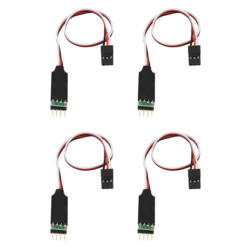 

4Pcs 3CH 3-Channel LED Lamp Light Control Switch Panel For 1/10 1/8 RC Model Car HSP TAMIYA Axial SCX10 Traxxas Trx4