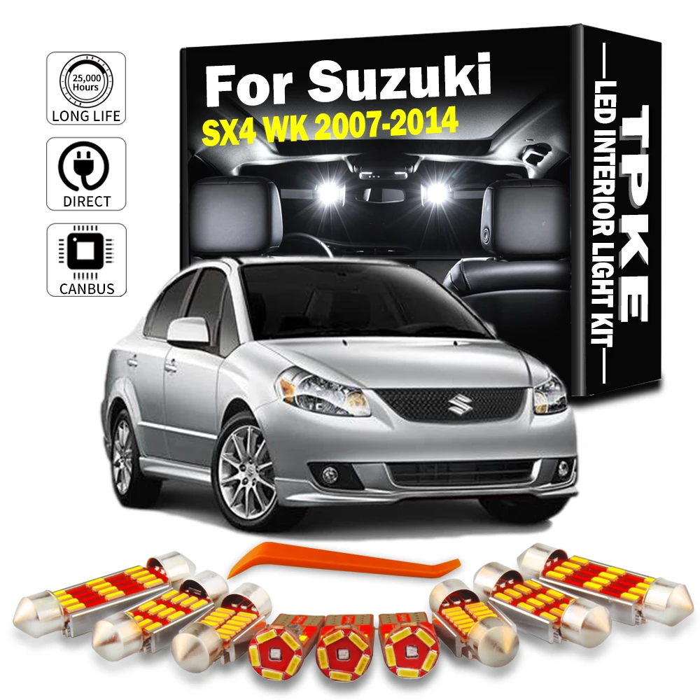 Автомобильные аксессуары TPKE Canbus 9 шт. комплект светодиодных ламп для светильник