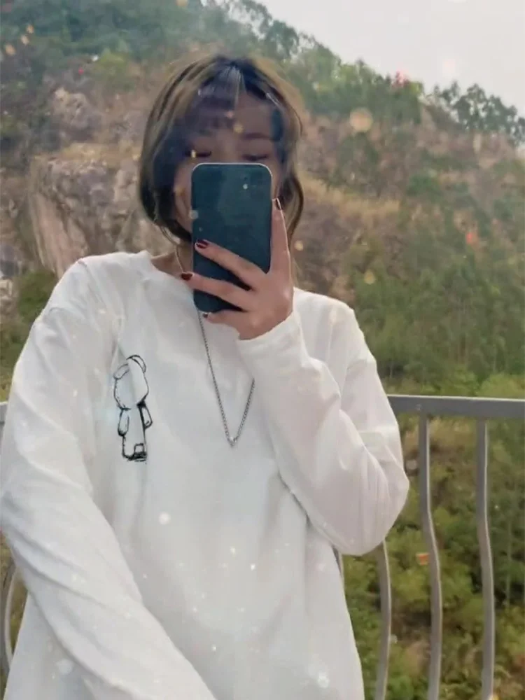 Популярная в этом году модная брендовая американская простая хлопковая футболка