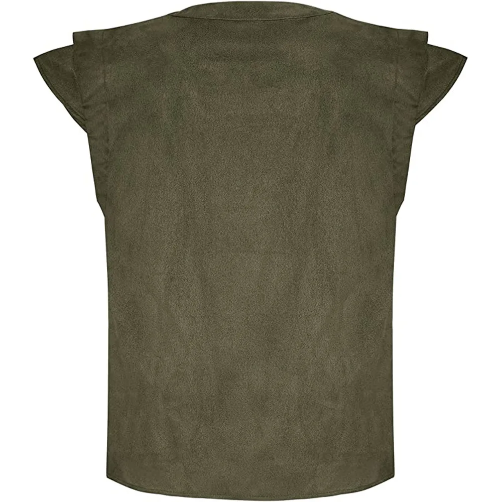 Мужской пиратский жилет в стиле Ренессанс средневековый стимпанк викинги