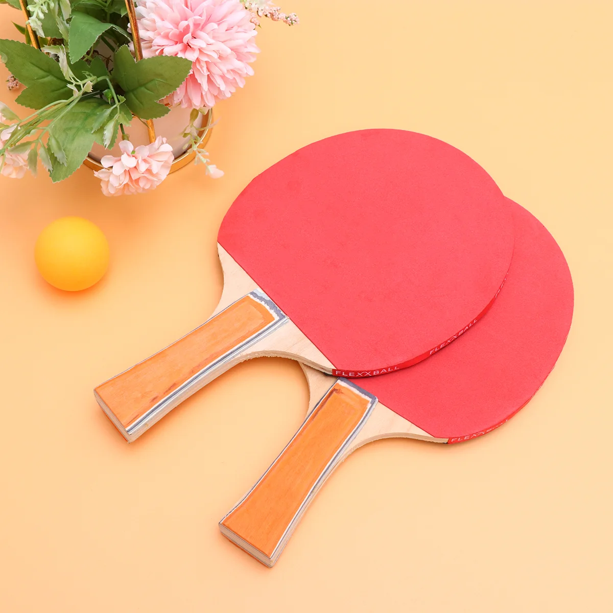 

1 Set -pong Training Kit Table Tennis Accessories Fitness Supplies Creative Birthday Gift for Home Red Sucker