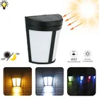 Светодиодный уличный светильник на солнечной энергии, водонепроницаемый настенный светильник с датчиком движения, энергосберегающий точесветильник светильник, s ночсветильник, декор для сада