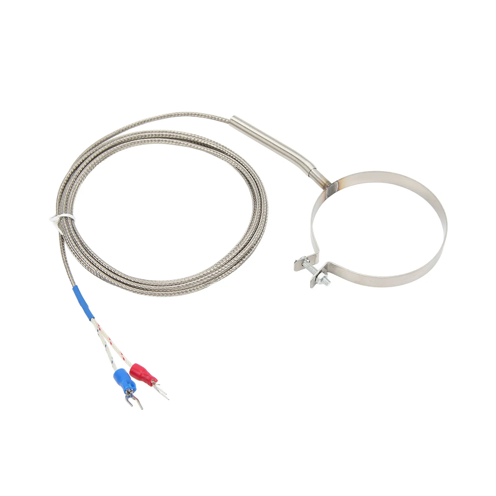 Термопара из нержавеющей стали 60 мм 0-400 ° C с резьбой для датчика температуры типа