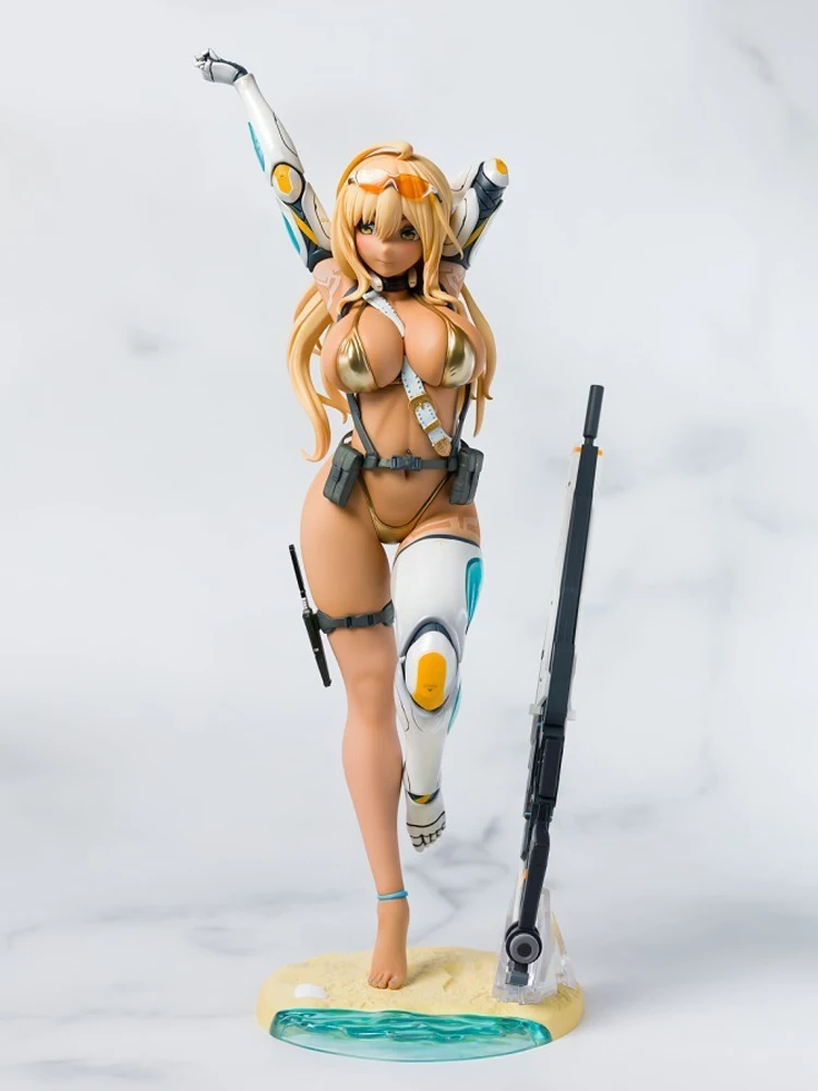 

30cm SkyTube Gal Sniper Nidy-2D Anime Figure Sexy PVC Action Figure Toy Adults Collectible Model Doll