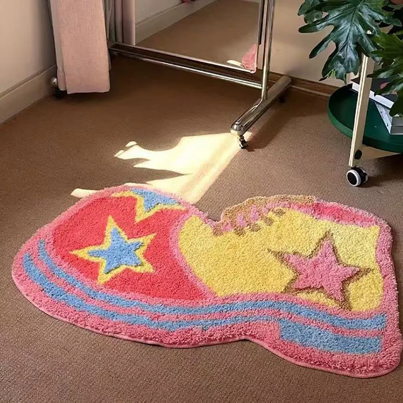 Необычная обувь ковер милые прикроватные ботинки с героями мультфильмов для