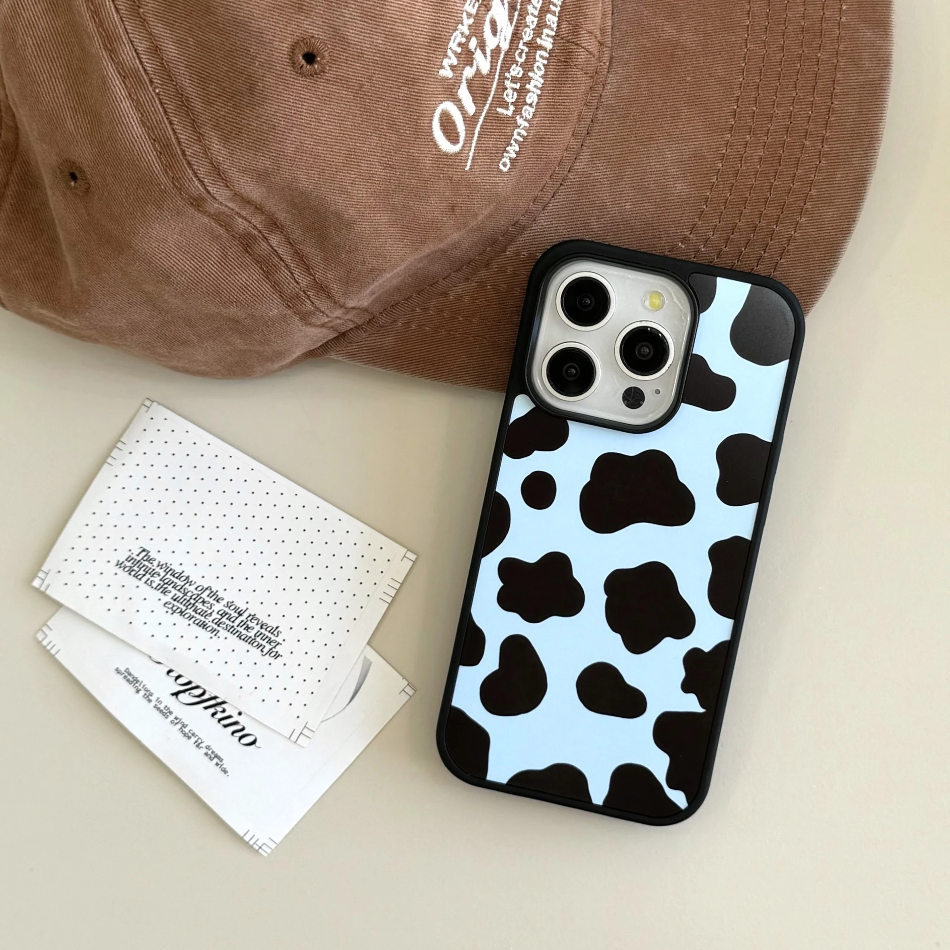 Корейская INS светло-голубая и черная Милая Новая версия чехла для телефона с