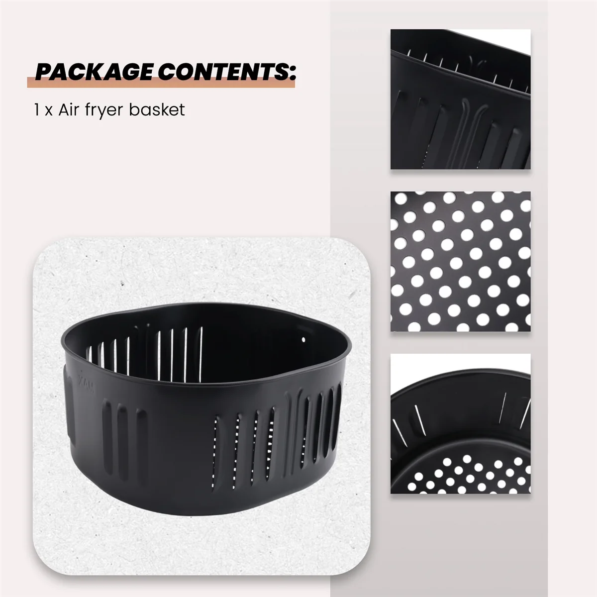 Сменная корзина для аэрофритюрницы Power XL DASH Gowise USA Cozyna 5 5Qt аксессуары