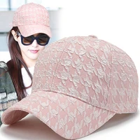 hat womens baseball cap for female spring and summer sticky flower trucker hat breathable fashion sports golf luxury brand