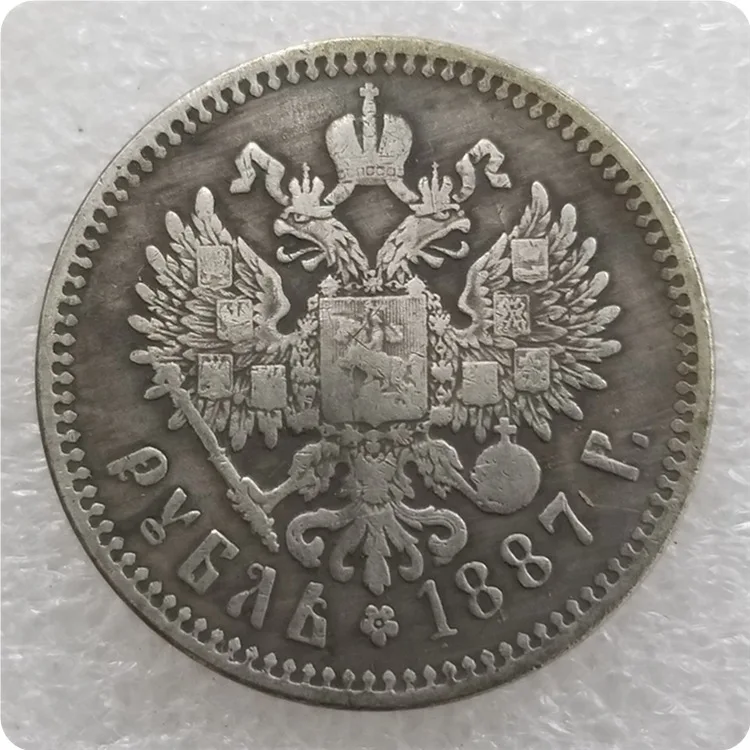 

1886,1887-1893,1894 доллар России, украшение для дома, медаль для творчества, настольное украшение, рождественские подарки