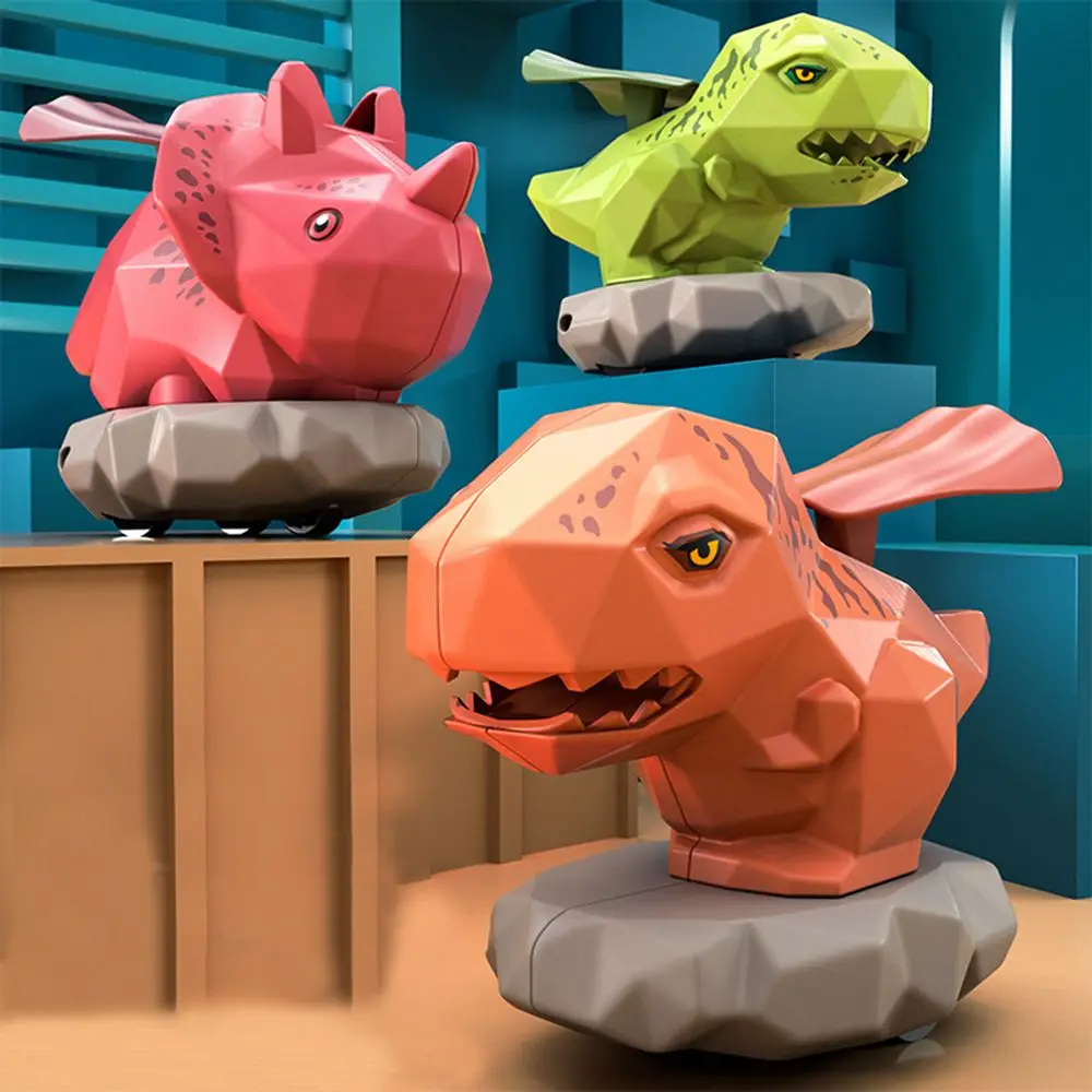 

Innovative Plastic Press Novelty Tyrannosaurus Gift Wind Up Toys Children's Toy Cartoon Dinosaur Toy