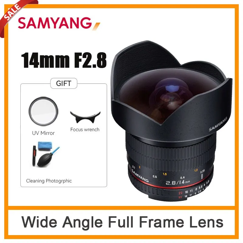 Широкоугольный объектив Samyang 14 мм F2.8 для камеры Sony Canon Nikon MTF PENTAX M4/3 | Электроника