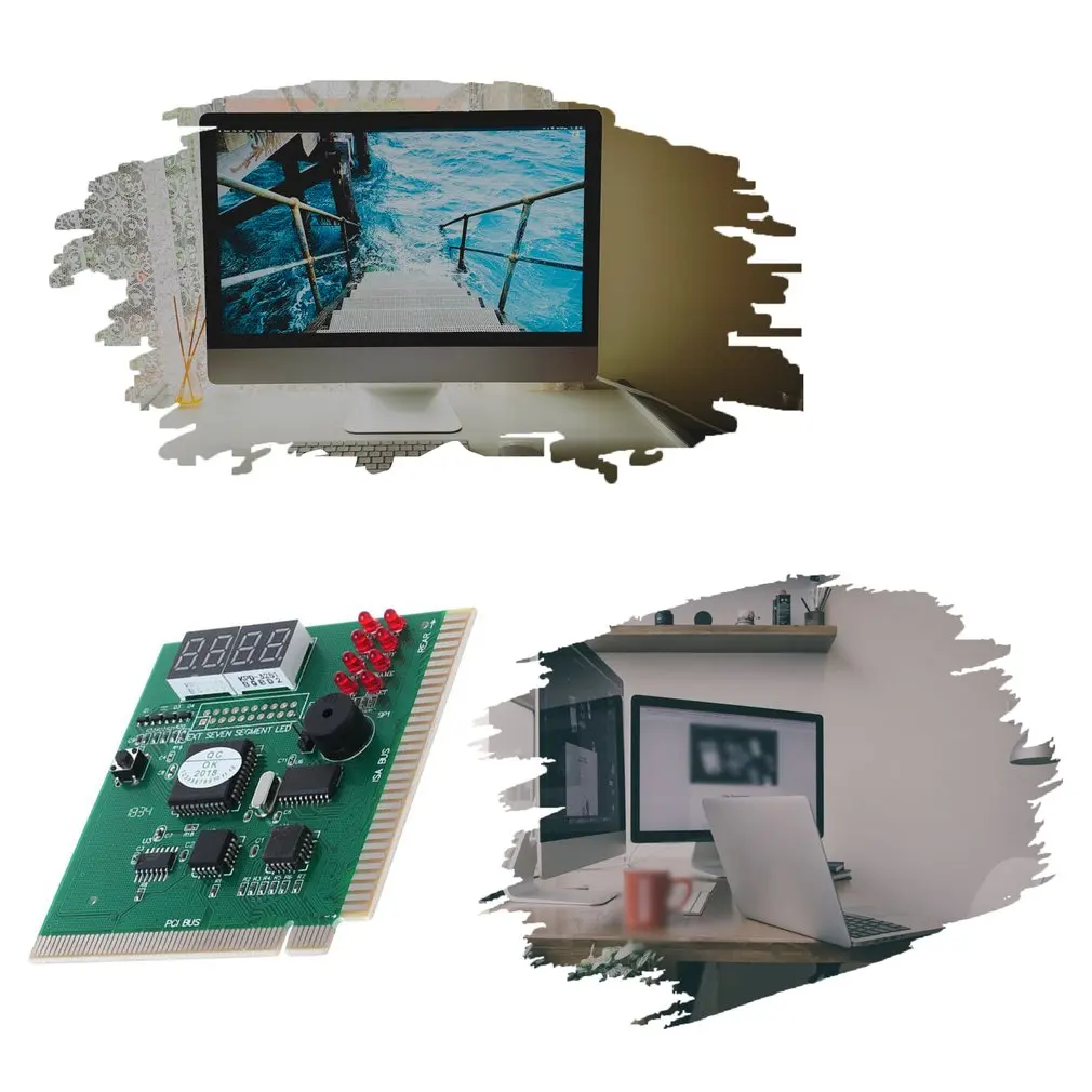 Компьютерная четырехзначная диагностическая карта PCI компьютерная материнская