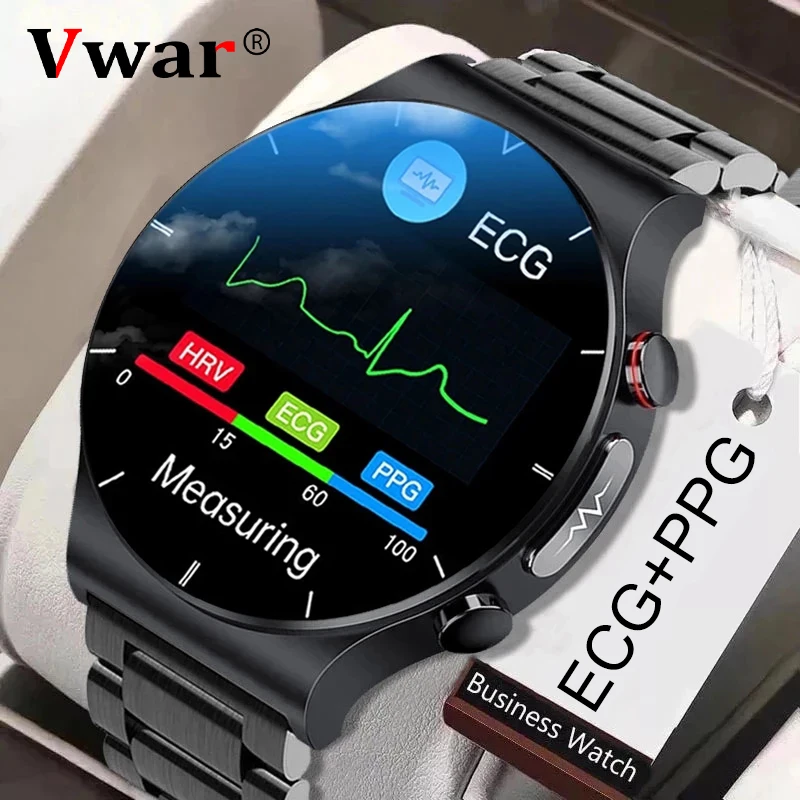 

Новинка 2022, умные часы ECG + PPG для мужчин, кровяное давление, пульсометр, часы IP68, водонепроницаемый фитнес-трекер, умные часы для Huawei Xiaomi