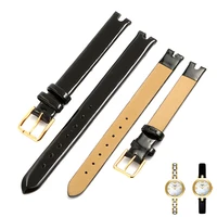 otmeng ladies leather strap for tissot 1853 t003209a series 10mm pin buckle strap t003 209 womens watch band watch accessories