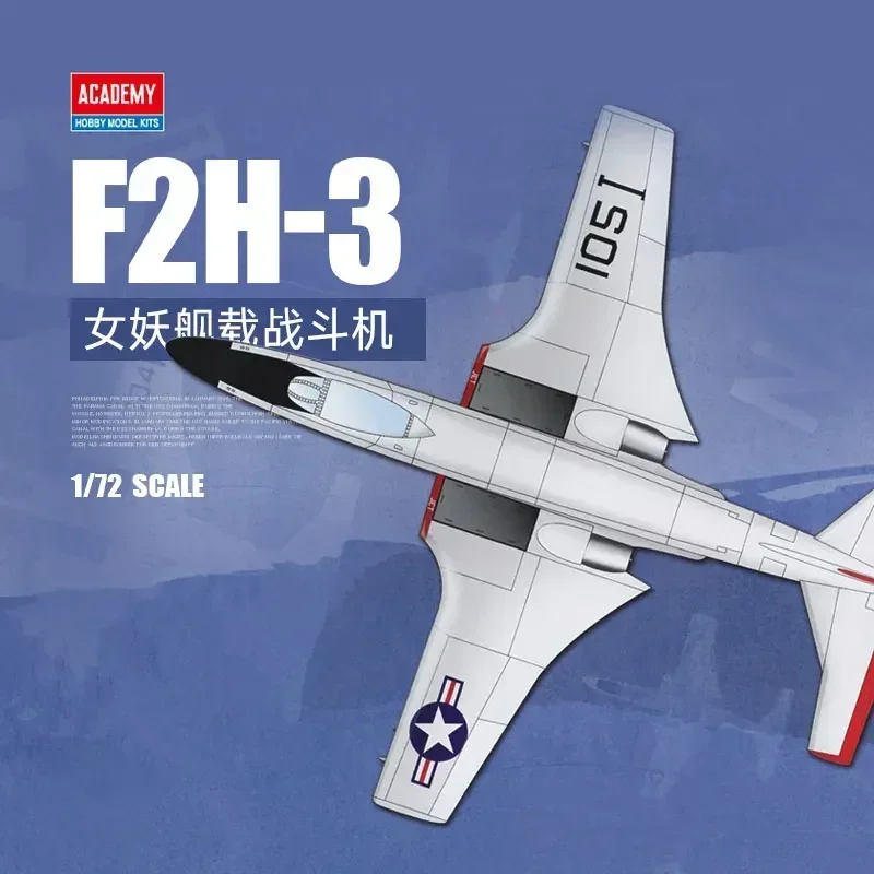 Фото Модель Академии 1/72 12548 USN F2H-3 VF-41 «Черный Aces» в сборе, масштаб, игрушки «сделай сам», комплект модели №1