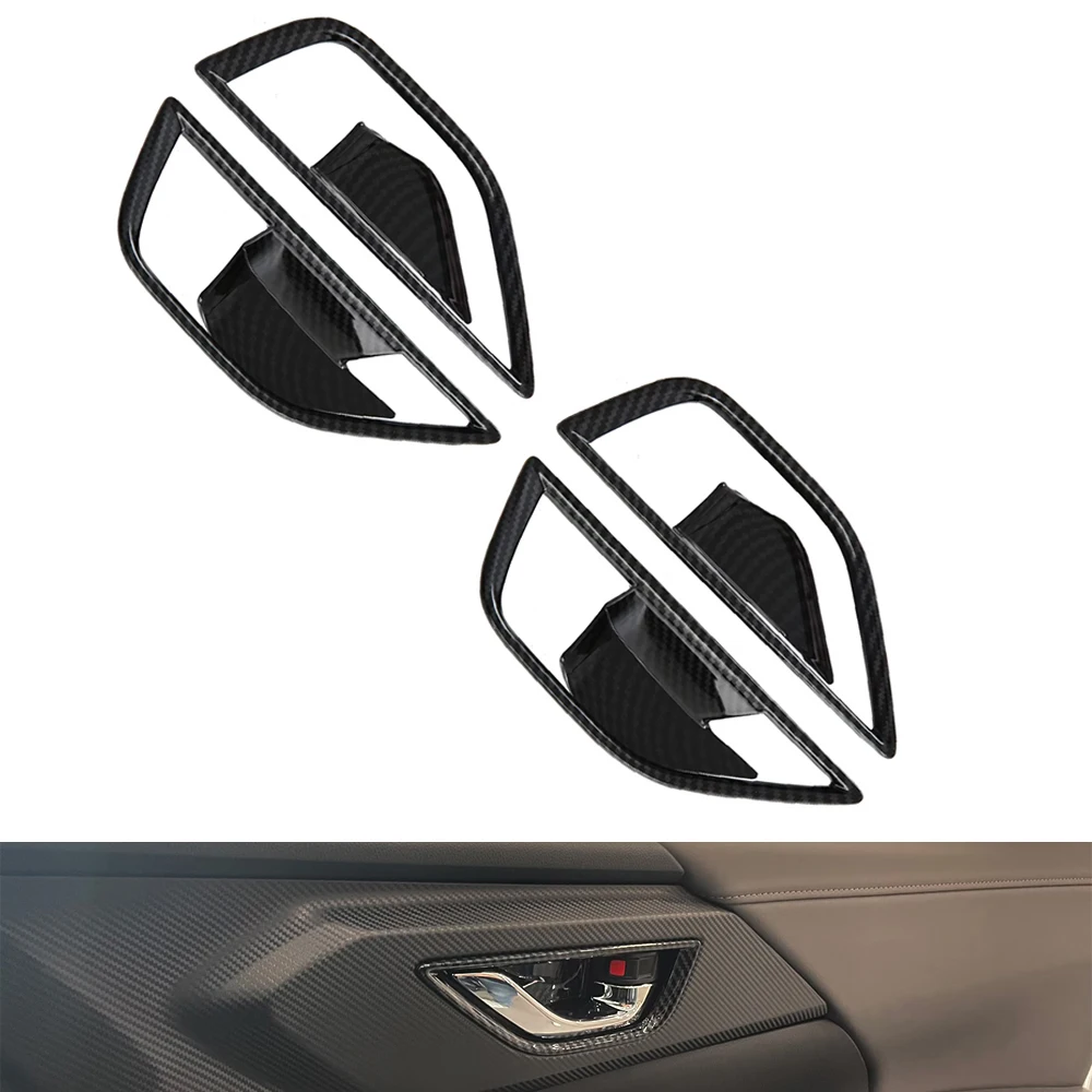 4 шт. внутренние дверные ручки накладки на чашку подходят для Subaru Crosstek 2023-2024 (левый