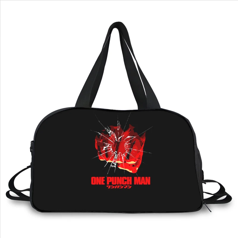 Anime One Punch Man 3D printing fashion trend portable large capacity multi function messenger bag travel bag