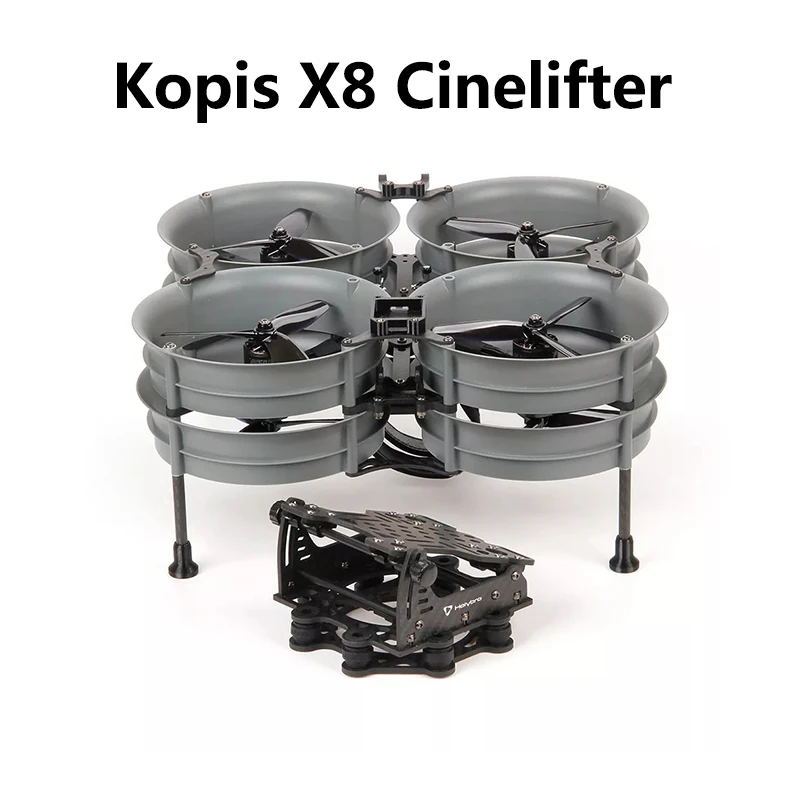 

Holybro Kopis X8 Cinelifter 5 канальная FPV рама ARF PNP Kakute H7 FC Tekko32 F4 4in1 50A ESC F60 KV1750 двигатель 5055S-3 пропеллер
