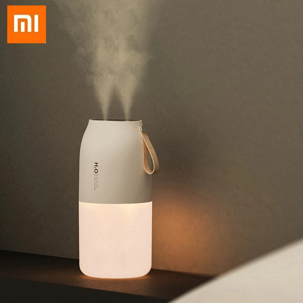 

Беспроводной увлажнитель воздуха Xiaomi, аромадиффузор с аккумулятором 2000 мАч, перезаряжаемый двойной сопло, диффузор эфирного масла, влажный...