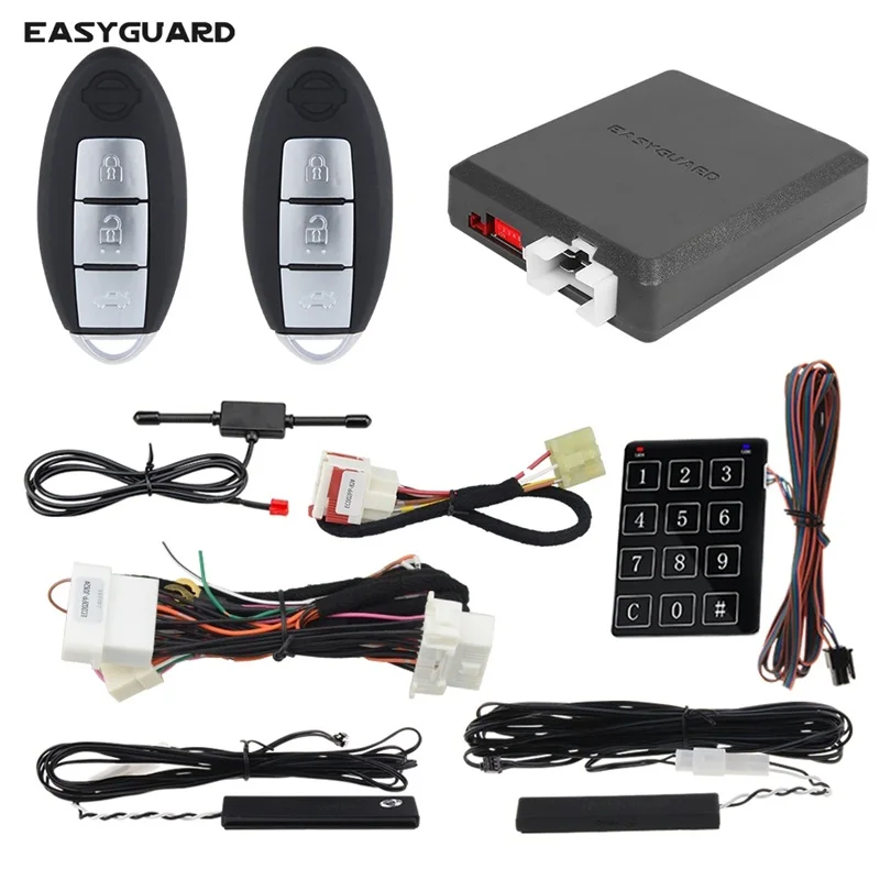 

Plug And Play Auto Start For Nissan Bluebird 2015 CANBUS Work With Original Push Button PKE Proximity Lock Unlock Car Finding