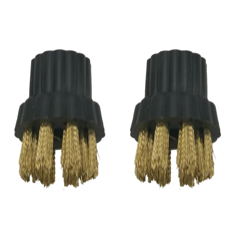

Латунная щетка 2 шт., запасные части, подходит для паровой швабры X5, мини-щетки для чистки дерева