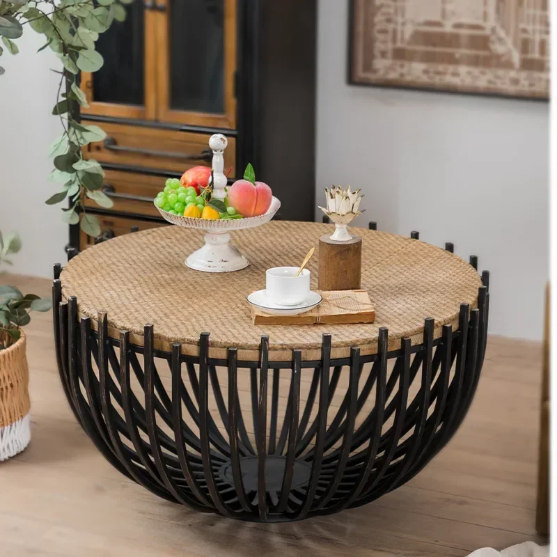 Современный роскошный кофейный столик Trau черная комната кровать мобильный