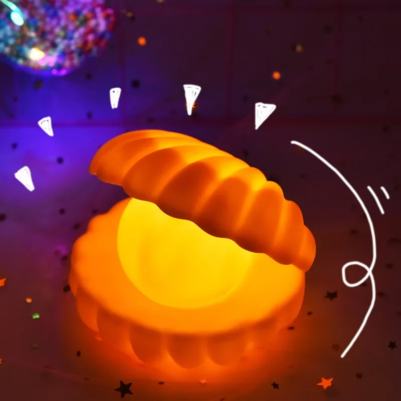 

Светодиодные ночники-ракушки для детей