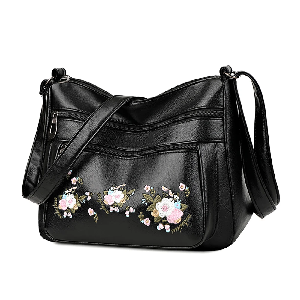 

High Quality Women's Soft Leather Shoulder Bags Multi-Layer Classic Crossbody Bag Luxury Designer Handbag and Purse