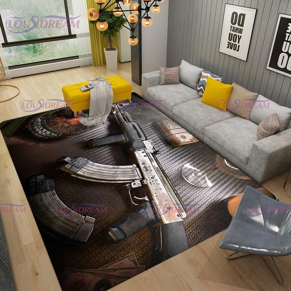 3D игровой ковер с вызовом из D-Duty для гостиной коврик спальни нескользящий