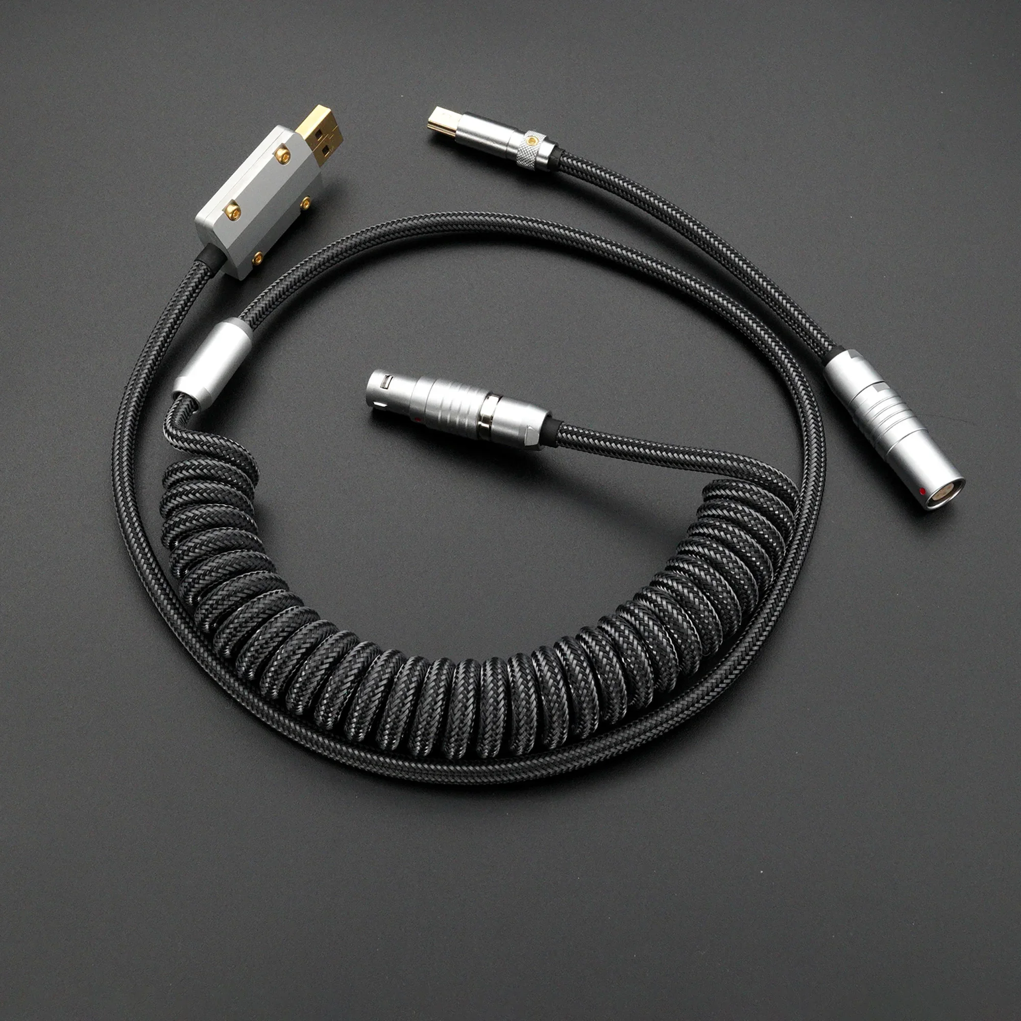 GeekCable Custom DIY Механическая клавиатура ручной работы Felco Плетеная для данных