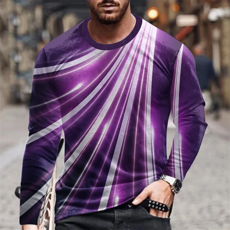 

2023 Spring and autumn new men's fashion style pure cotton large size sweatshirt crewneck long sleeve T-shirt