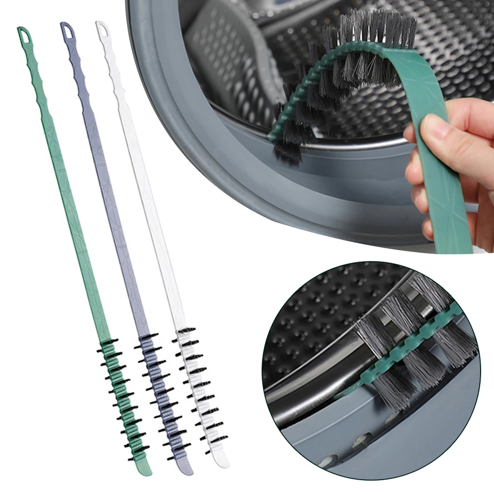 Durable Nylon Bristles Cleaning Tools Slot Gap Brush For Laundry Washer