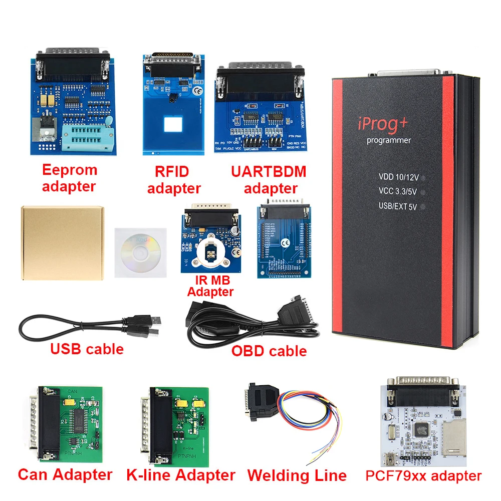 Программатор ключей Iprog + V87 2022 Eeprom IMMO автомагнитола подушка безопасности сброс