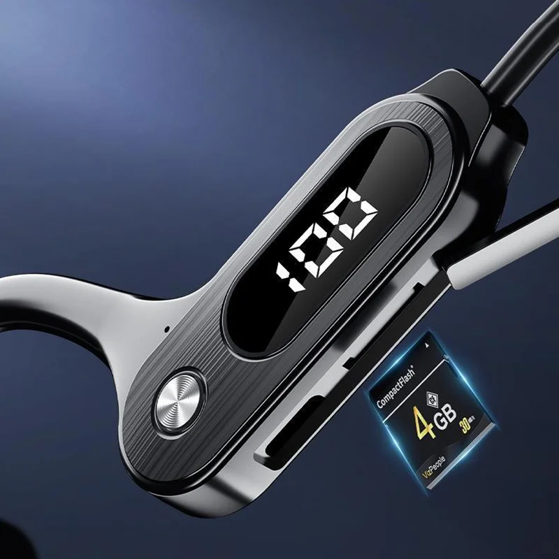 Наушники с костной проводимостью Bluetooth беспроводная гарнитура ушным крючком IPX5
