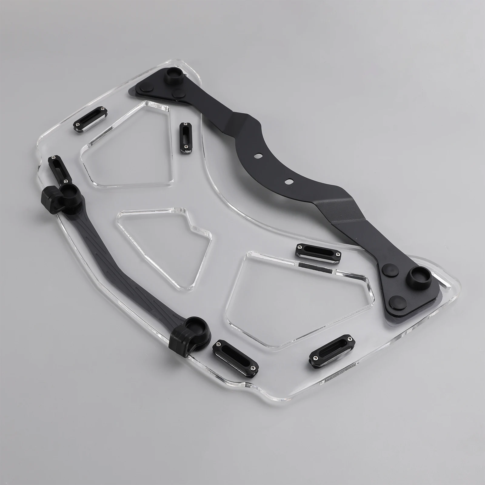 Фото Дополнительный багажник на верхнем чехле для BMW K1600 GTL GT 2011 2012 2013 2014 2015 2016 2017 2018 2019 2020-2024 прозрачный №5
