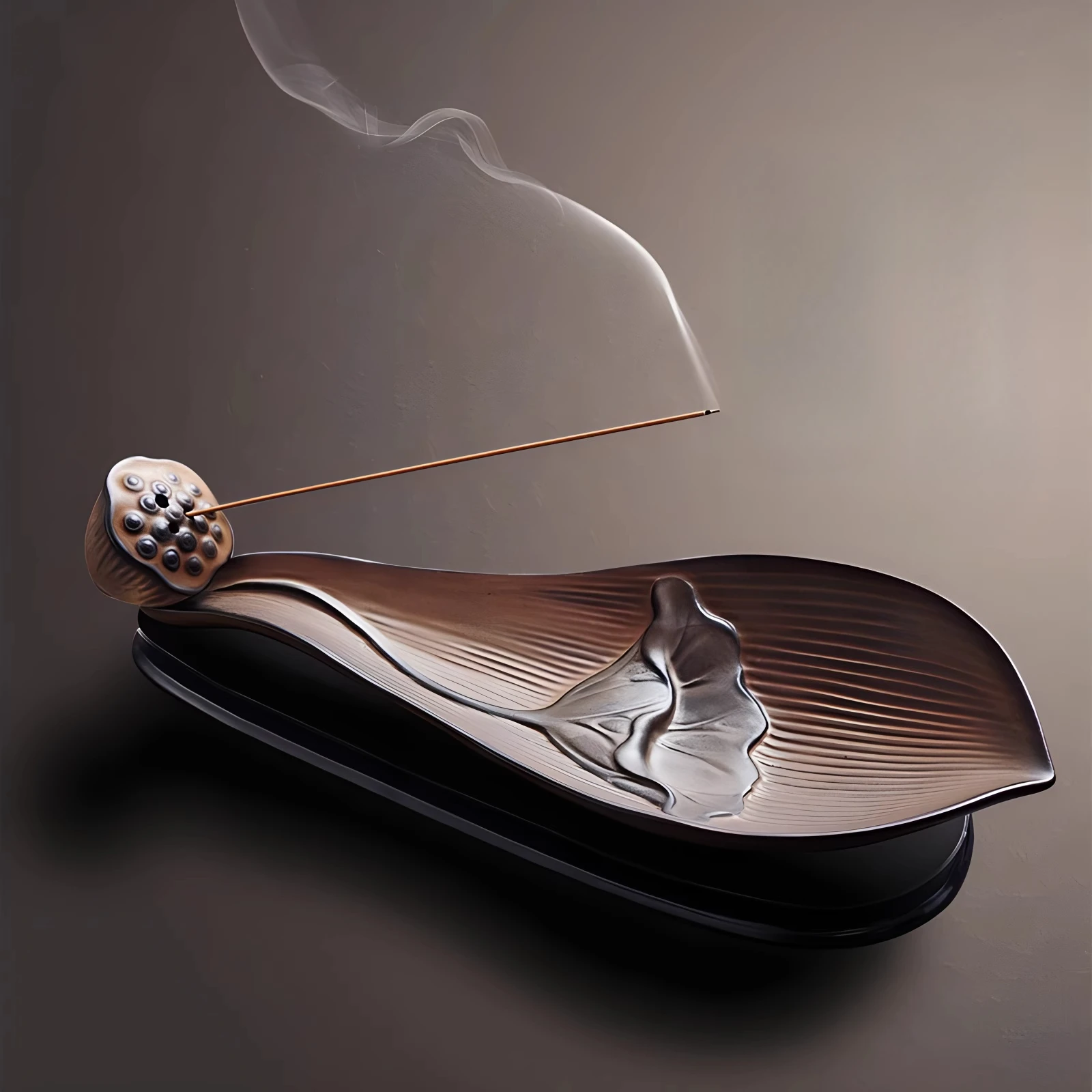 

Керамические благовония в форме лотоса