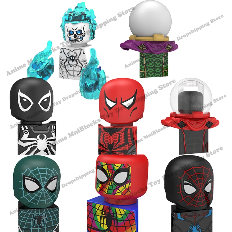 

KT1028 heroes bricks Disney blocks Mysterio Venom mini action toy figures building blocks Assemble toys kids gifts