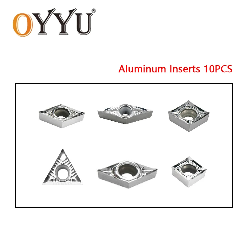 

OYYU DCGT CCGT VCGT VBGT SCGT TCGT DCGT070204 CCGT09T304 VCGT160402 VBGT160404 SCGT09T302 110204 AK H01 Turning Aluminum Inserts