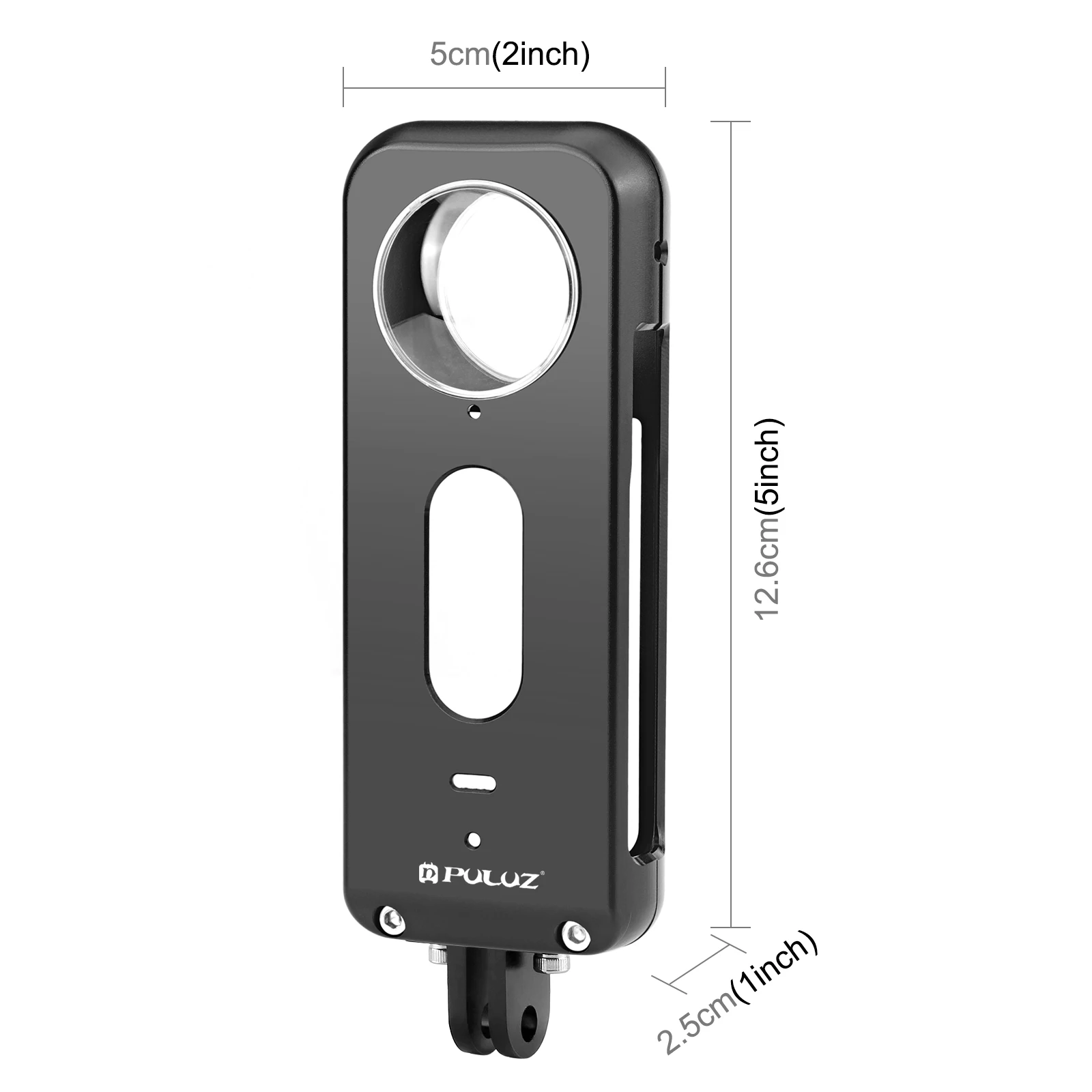 Фото Металлическая защитная рамка PULUZ для Insta360 X3, защитная рамка и Защитная крышка для объектива Insta360 X3, аксессуары для экшн-камеры №3