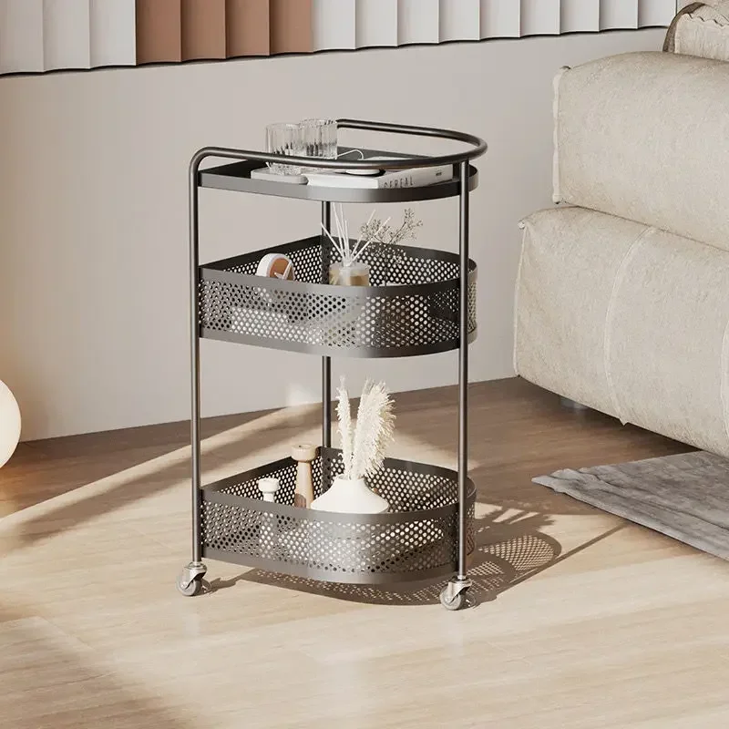 Скандинавский передвижной диван-прикроватный столик для гостиной многоярусная