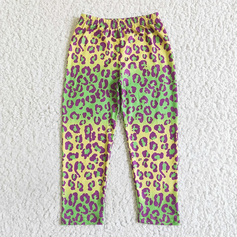

Wholesale Infant Boutique Baby Girl Leopard Print Pants Toddler Fall Winter Fashion Children Clothes Kids Legging New Clothing