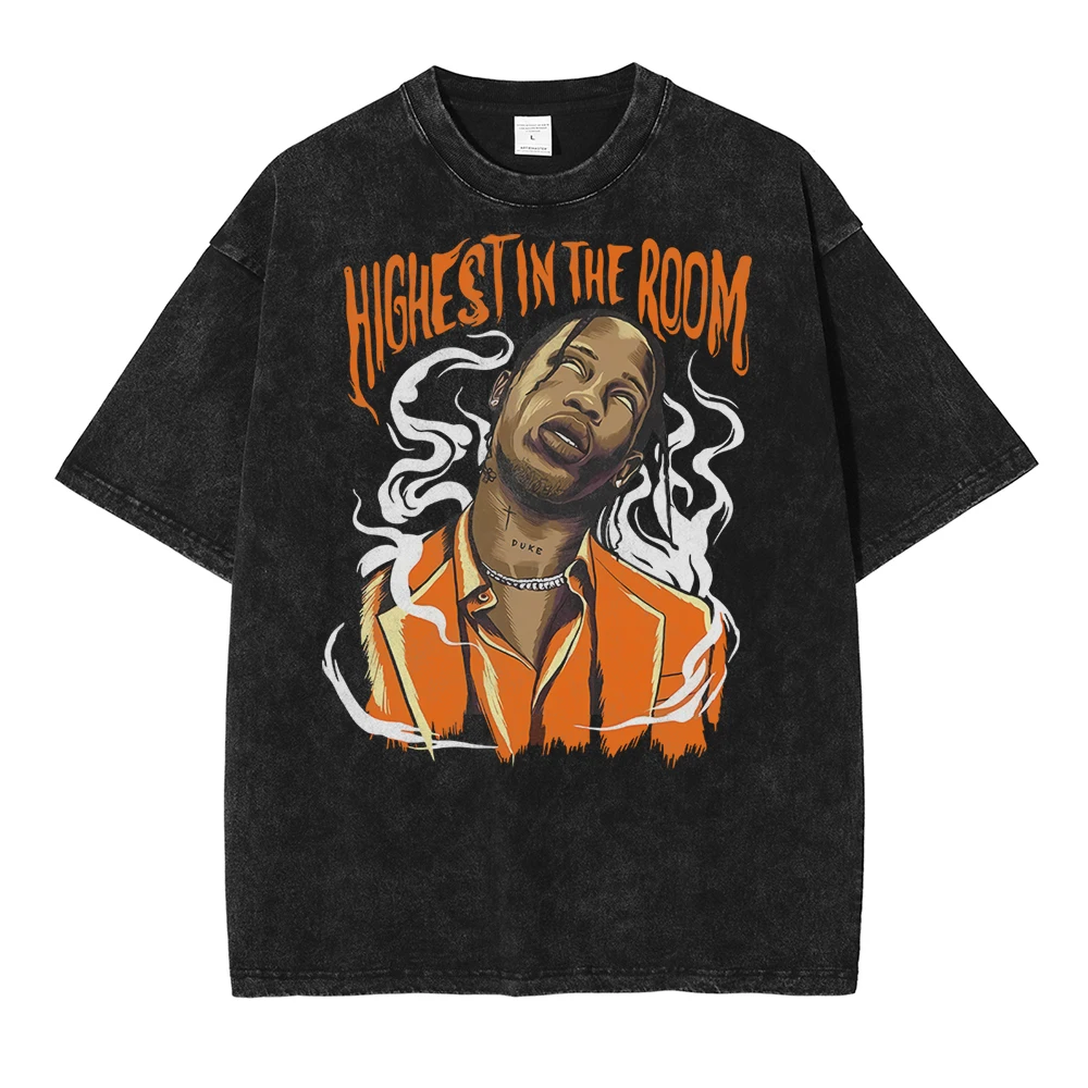 

Футболка мужская летняя с принтом в стиле хип-хоп