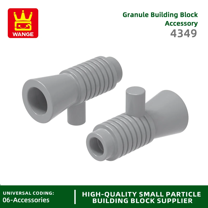 Wange 4349 100 г/263 шт. ручной динамик строительные блоки Moc Loudhailer мегафон запчасти