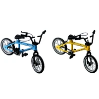 2x alloy mini mountain bike bicycle model for 110 axial scx10 traxxas trx4 d90 tamiya cc01 decorationblue yellow