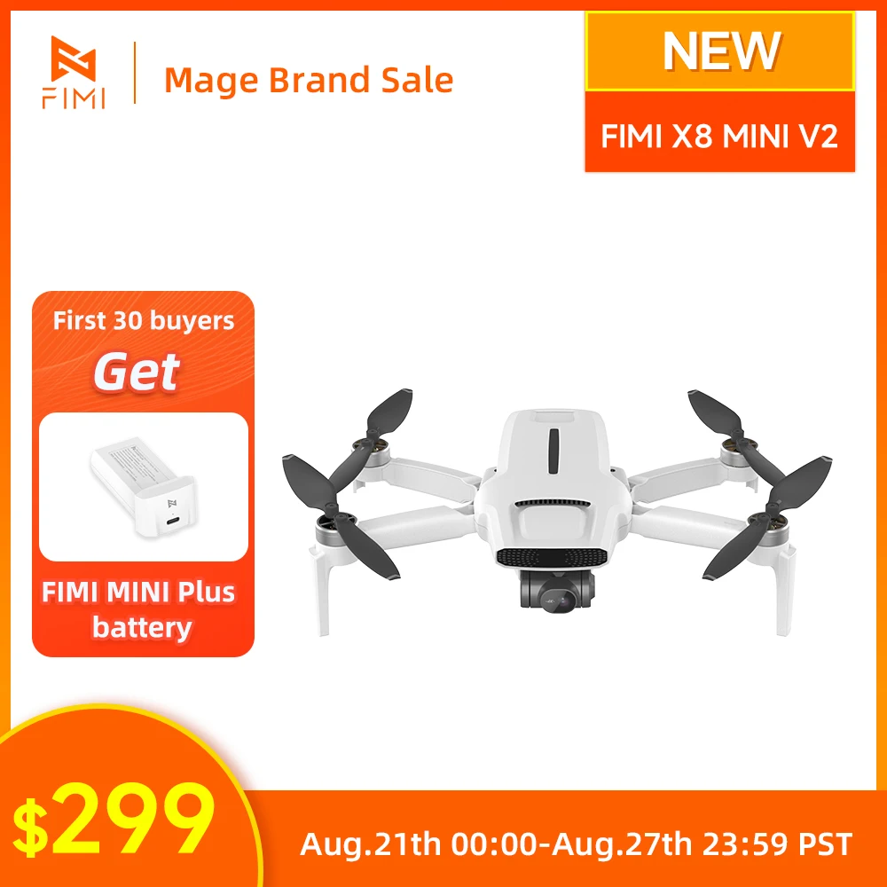 FIMI X8 Mini Camera Drone under 250g Quadcopter drones 8km 4k professional mini x8 pro drone  pro battery