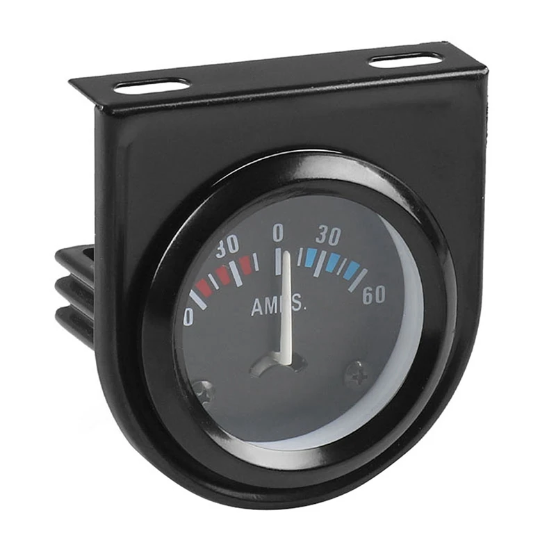 

2 шт. 2-дюймовый 52 мм 12 в автомобильный фонарь автомобильный лодочный усилитель измерительный прибор 60-0-60 ампер черный