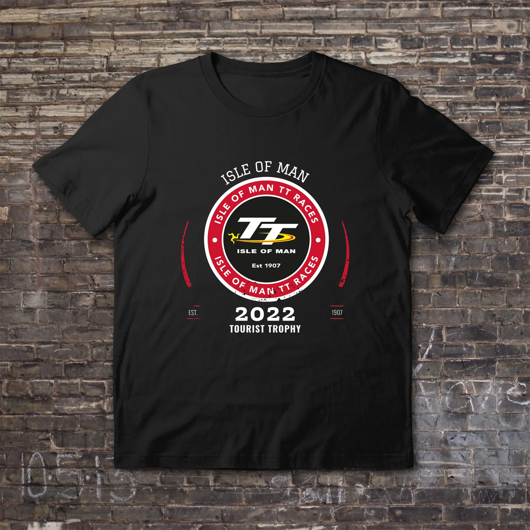 

Summer Cotton T Shirt Oversized Isle of Man TT 2022 Motorcycle Race for The Thrill of Your Life Essential T-shirt Men T-shirts