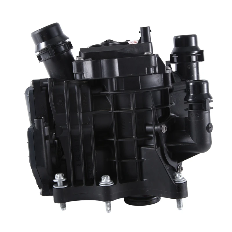 

1 Piece Car Heat Management Module Coolant Thermostat Heat Exchanger Car Accessories Black For BMW X3 G01 2.0L 2018-2021